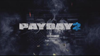 Payday 2 Title Screen